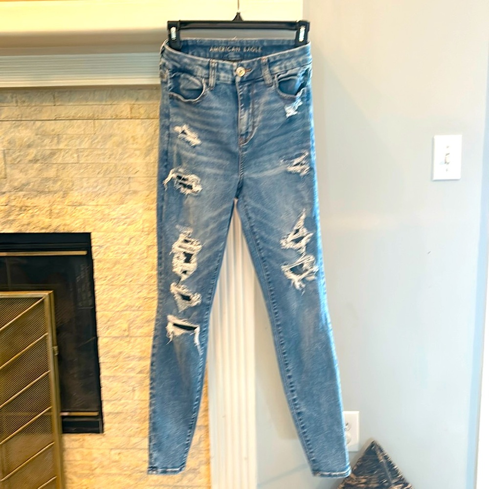 American Eagle, In great condition (worn once) American Eagle Jeans